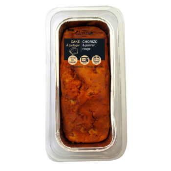 Cake Chorizo Poivrons rouges