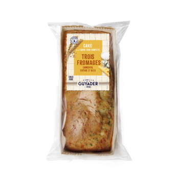 Cake aux 3 fromages Guyader