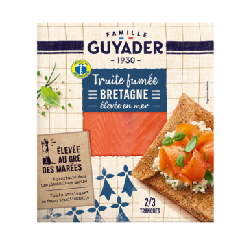 Truite fumée de Bretagne Mer Guyader