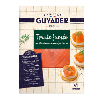 Truite fumée Eau douce Guyader