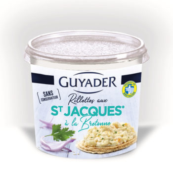 Rillettes aux St-Jacques à la Bretonne