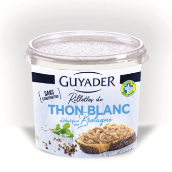 Rillettes de Thon débarqué en Bretagne - Guyader