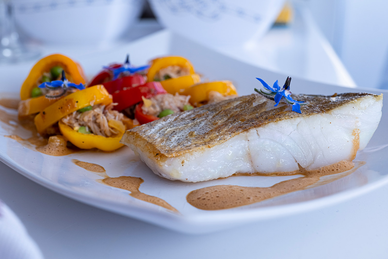 Dos de lieu jaune rôti sur la peau • Guyader Gastronomie