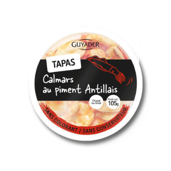 Calmars au piment Antillais