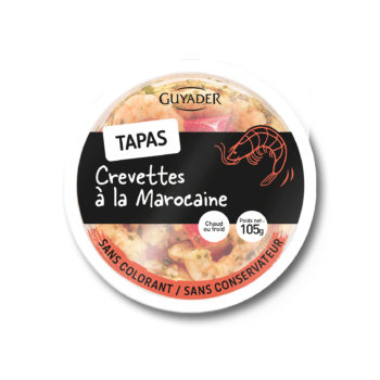 Tapas de crevettes à la Marocaine