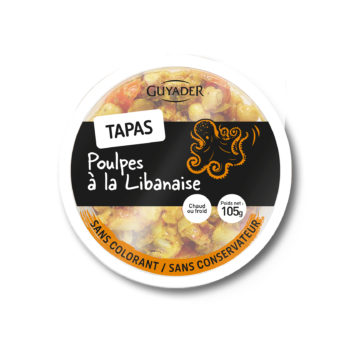 Tapas poulpes à la Libanaise