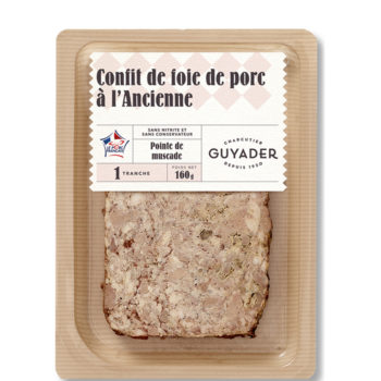 Confit foie de porc