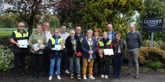 7 salariés de Châteauneuf-du-Faou reçoivent la médaille du travail