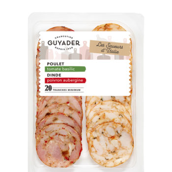 Poulet tomate basilic - Dinde poivron aubergine
