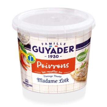 Tartinable poivron & Fromage Fouetté Madame Loïk®