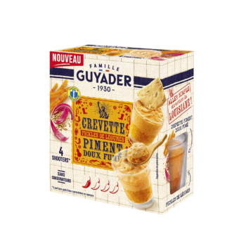 Shooters Louisiane - Crevette piment doux fumé Guyader